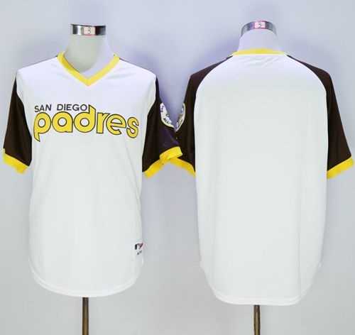 San Diego Padres Blank White 1978 Turn Back The Clock Stitched Baseball Jersey,We sell and wholesale San Diego Padres Blank White 1978 Turn Back The Clock Stitched Baseball Jersey on line form chian!
